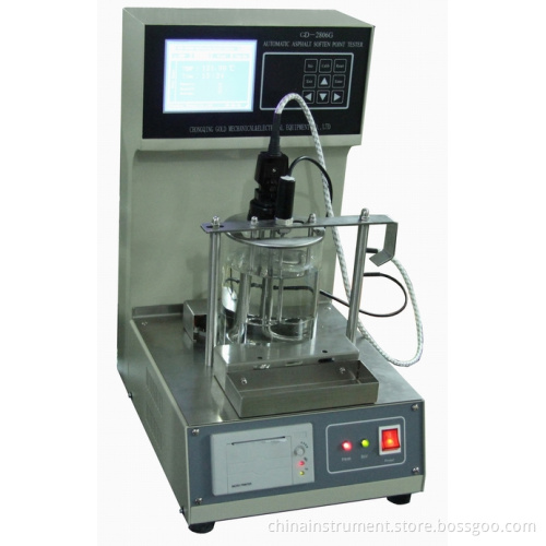 Full Automatic Asphalt Softening Point Tester, ASTM D36